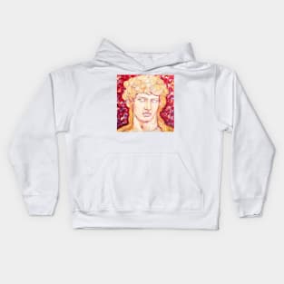 Pathetic God. Dionysus Kids Hoodie